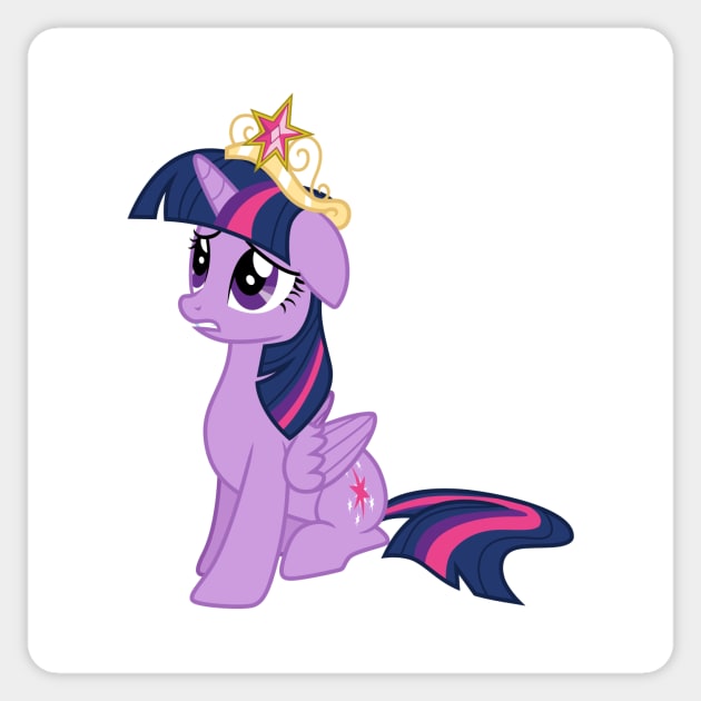 Sad Princess Twilight Sparkle Sticker by CloudyGlow